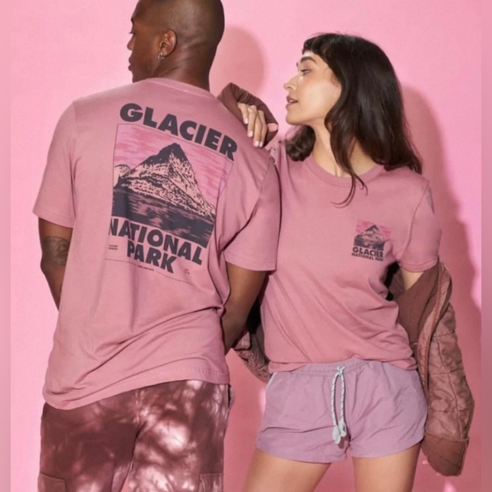 NWT Parks Project Pink Glacier National Park T-Shirt